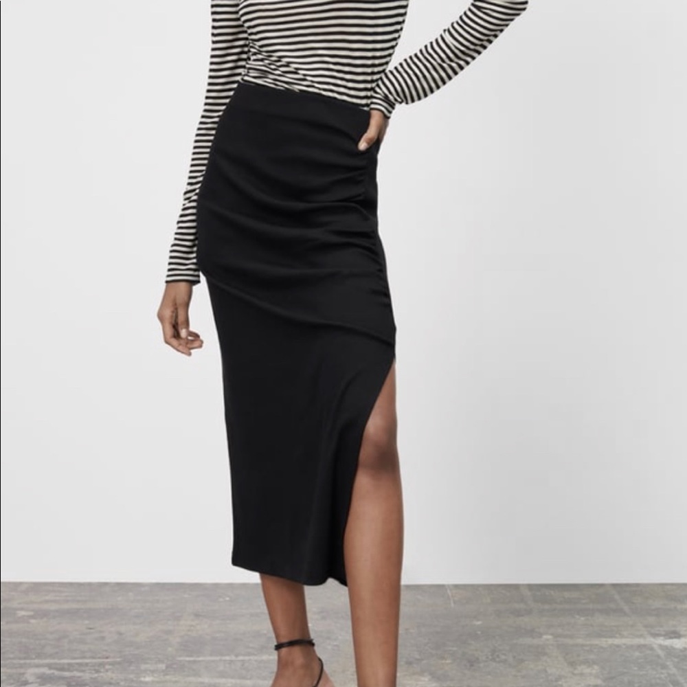 Zara Ruched Skirt